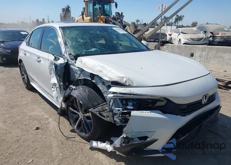 2024 Honda Civic Touring из США, поврежденный, VIN 2HGFE1F9XRH317026